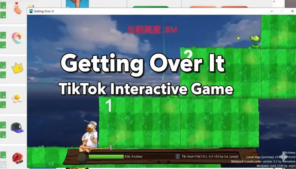 Getting Over It TikTok Interactive Game - No Loot Boxes